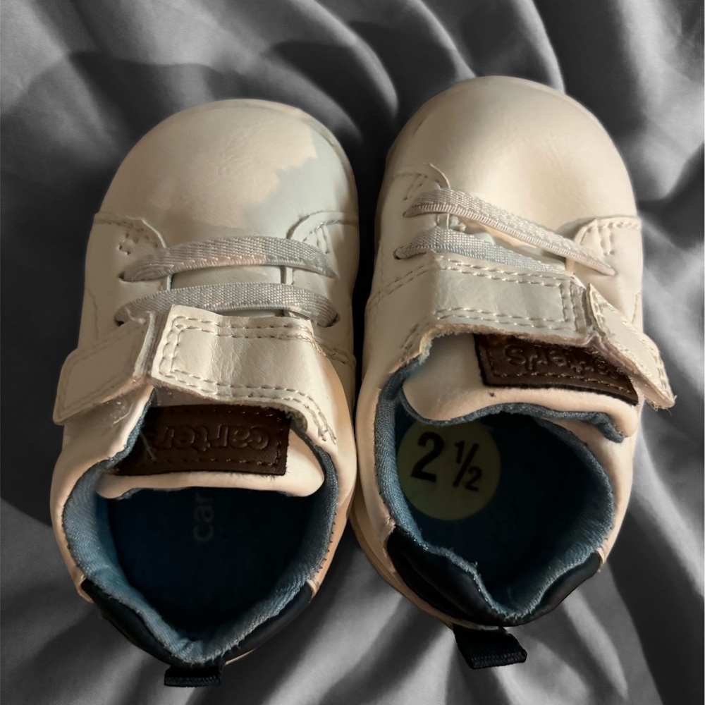 Baby White Sneakers 💙